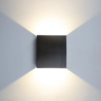 6W up and down Wall Lamps Gold Silver LED Aluminium Wall Light LED Wall Lamp for Bedroom Living Room Corridor Aside Lighting