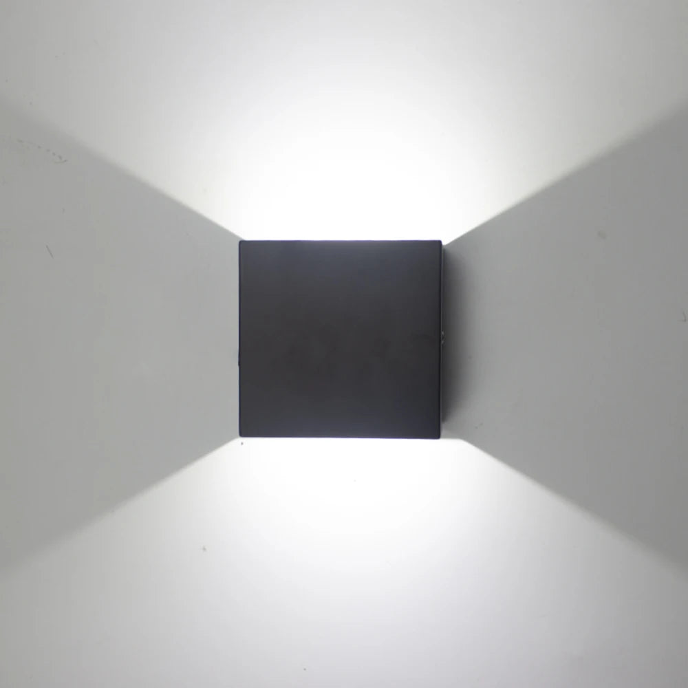 6W up and down Wall Lamps Gold Silver LED Aluminium Wall Light LED Wall Lamp for Bedroom Living Room Corridor Aside Lighting