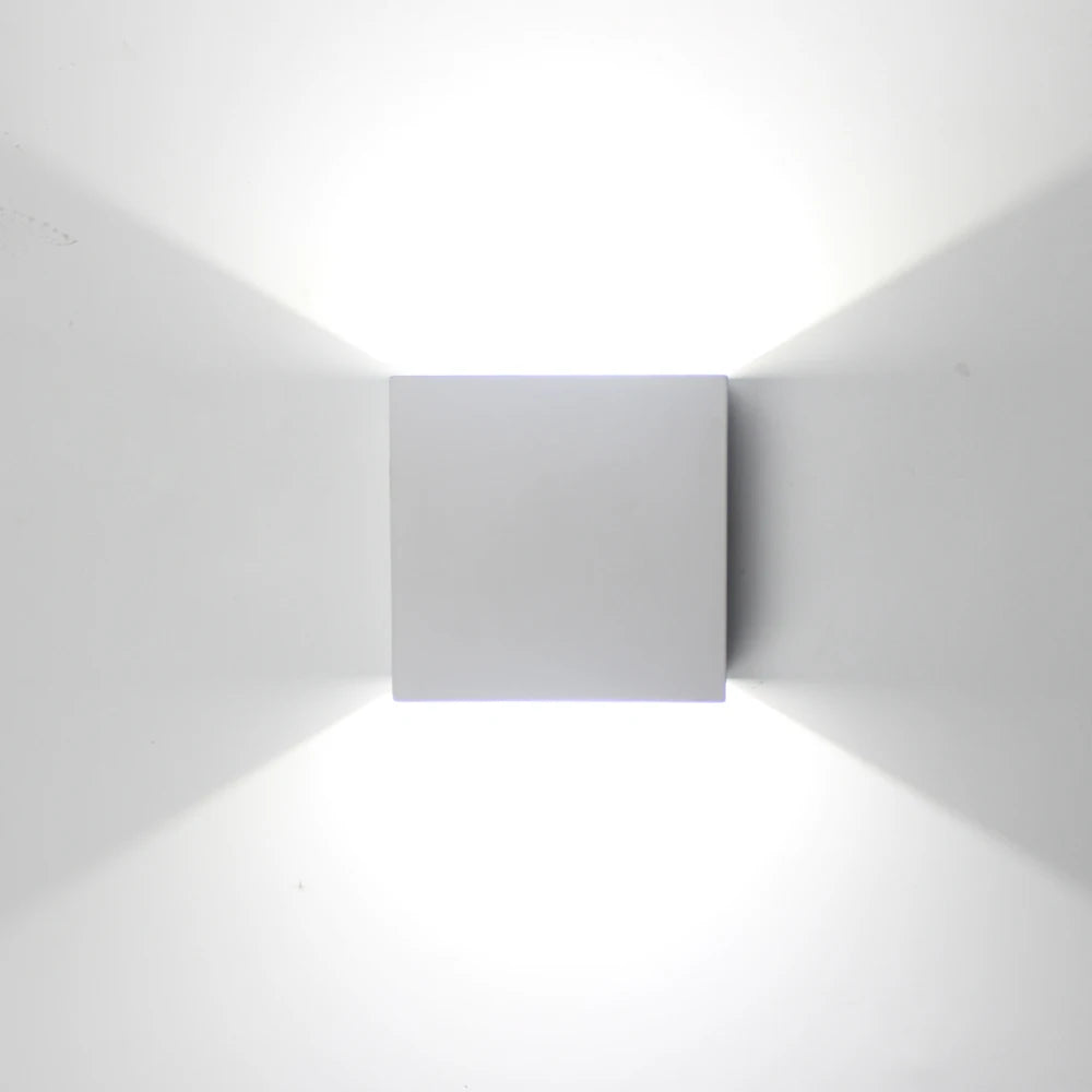 6W up and down Wall Lamps Gold Silver LED Aluminium Wall Light LED Wall Lamp for Bedroom Living Room Corridor Aside Lighting