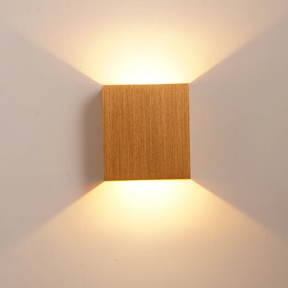 6W up and down Wall Lamps Gold Silver LED Aluminium Wall Light LED Wall Lamp for Bedroom Living Room Corridor Aside Lighting
